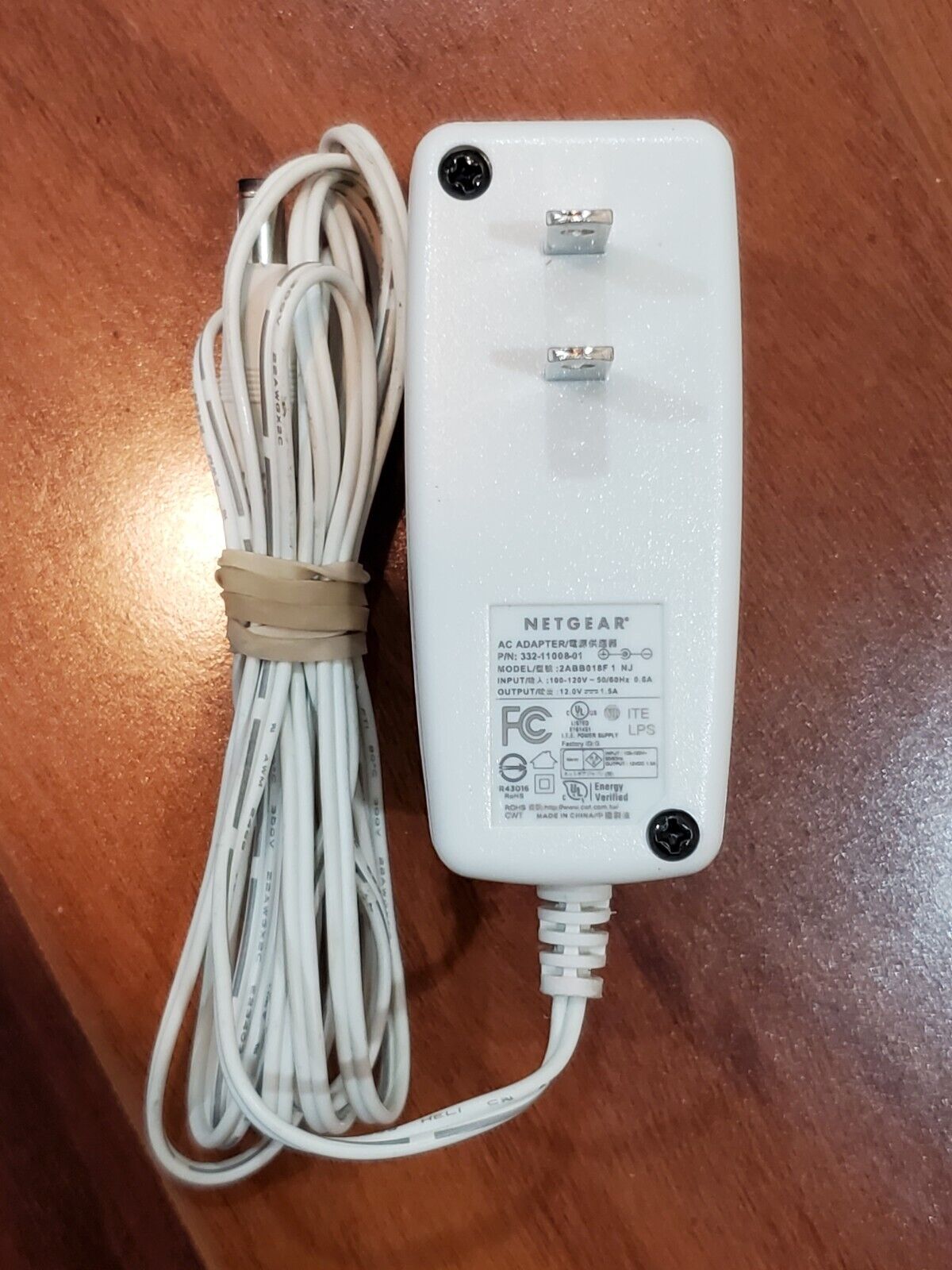 *Brand NEW*Genuine Original NETGEAR 2ABB018F1 12V 1.5A AC Adapter Charger - White Power Supply